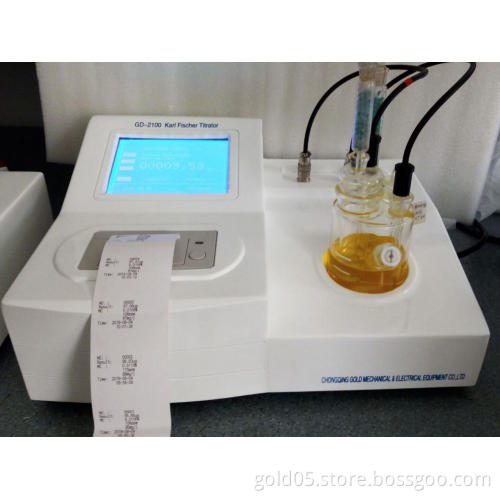 GD-2100 Hot Sale Automatic Coulometric Karl Fischer Titrator